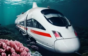 Under water train from Dubai to Mumbai India