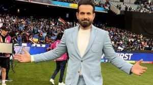 Irfan Pathan.Former Indian Fast Bowler