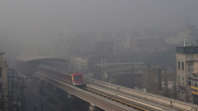 Polluttion in Lahore Smog In Punjab