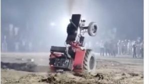Tractor Stunts  in Indian Punjab