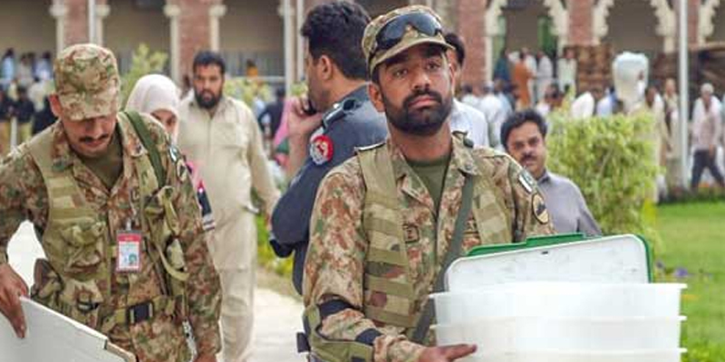 Pakistan Army Election duty