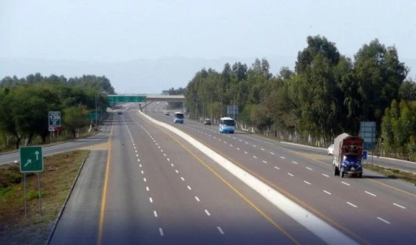 Motorway M2 Lahore to Sheikhpura